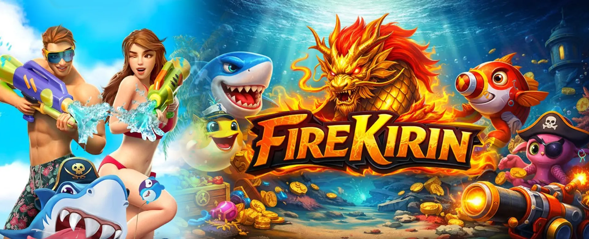 WinPH Arcade Homepage Banner, featuring vibrant arcade games and golden glow